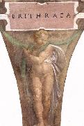 Michelangelo Buonarroti, The Erythraean Sibyl